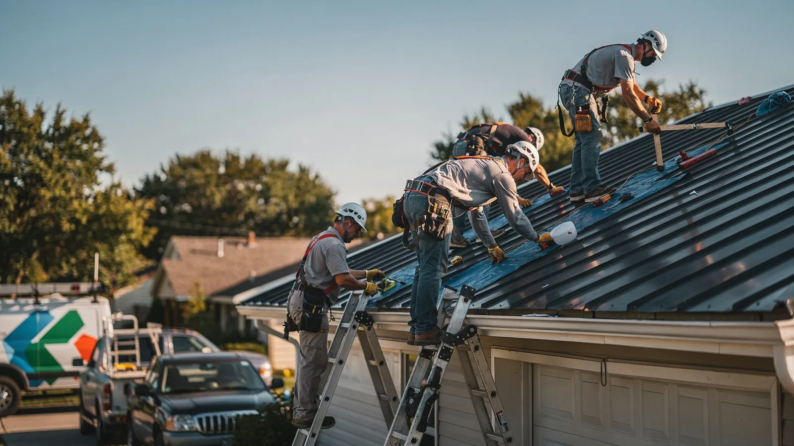 Metal Roof Installation in Hulbert, MI near me